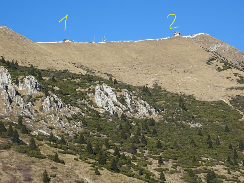 Punta di Naole e Monte Sparavero (Gruppo del Monte Baldo)